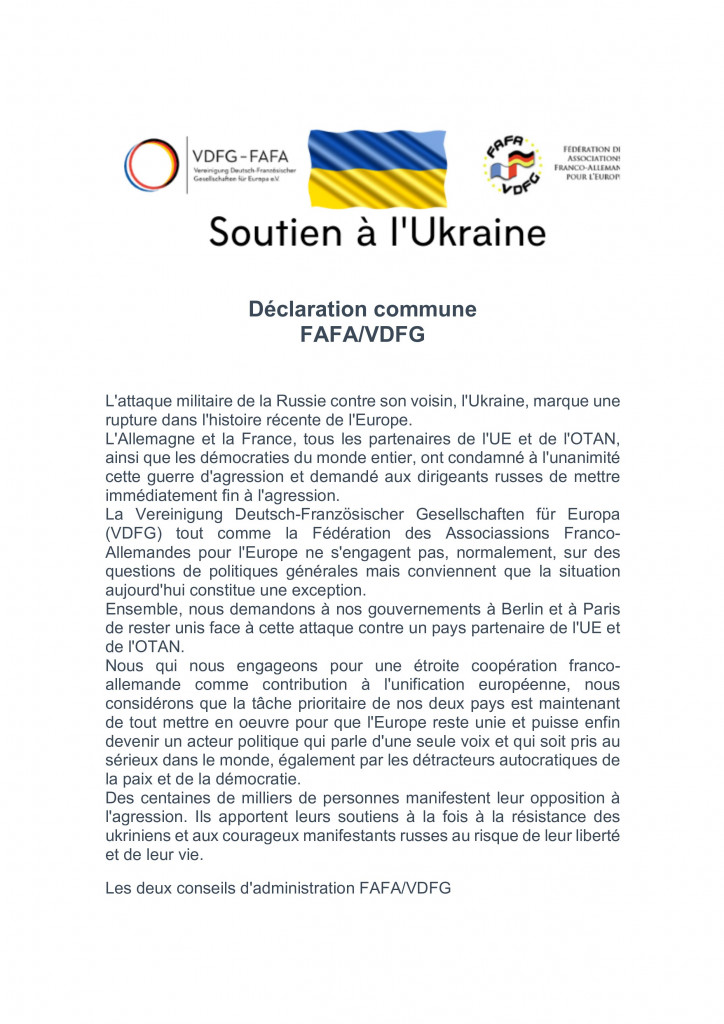 Soutien à l'Ukraine