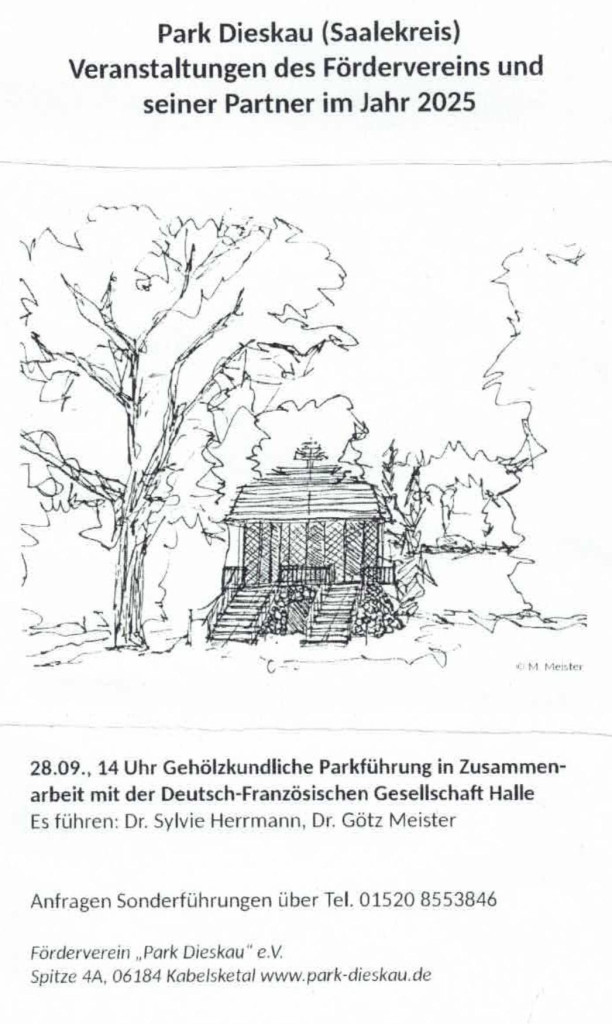 Parkführung Dieskau